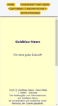 Mobile Screenshot of goldblau-news.ch